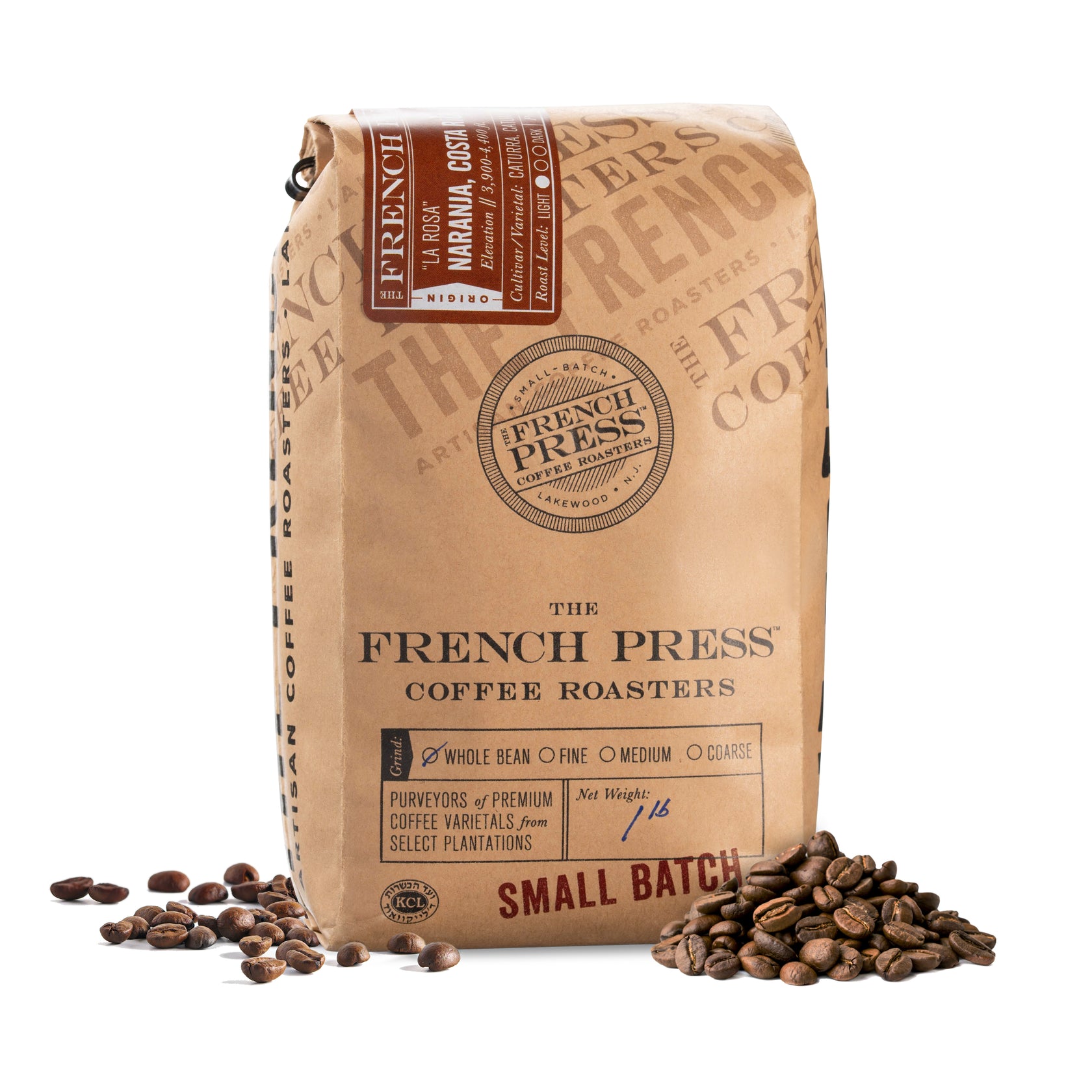 COSTA RICA TARRAZU LA CANDELILLA NATURAL GEISHA The French Press